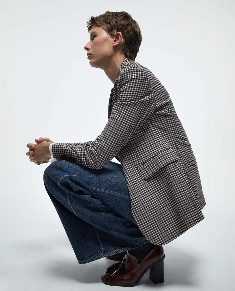 Клетчатая куртка Sfera, бордовый
Клетчатая куртка Sfera, бордовый