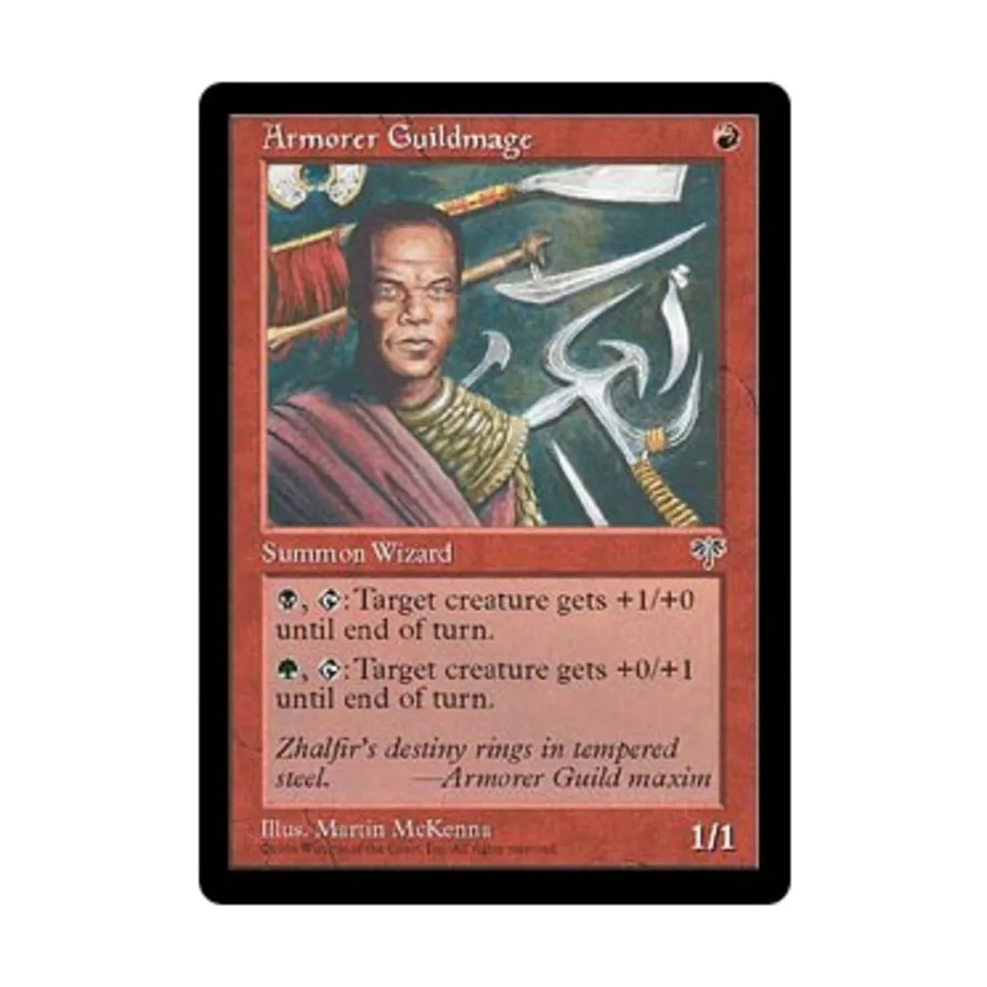 CCG Маг гильдии оружейников (клавиша C), MTG - Mirage
CCG Маг гильдии оружейников (клавиша C), MTG - Mirage