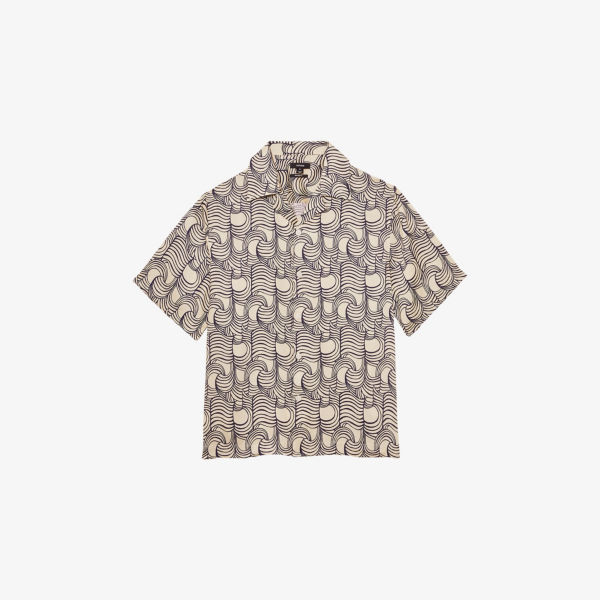 Рубашка Reiss Waver с волнообразным плетением, синий
Рубашка Reiss Waver с волнообразным плетением, синий