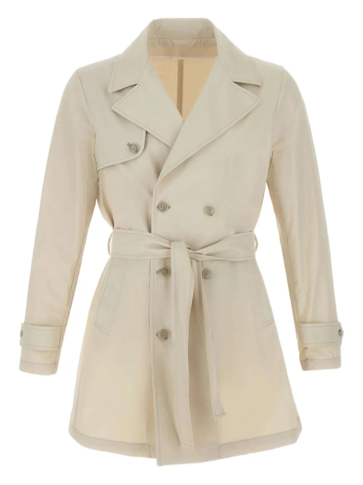 Двубортный тренч Barba, нейтральный
Двубортный тренч Barba, нейтральный