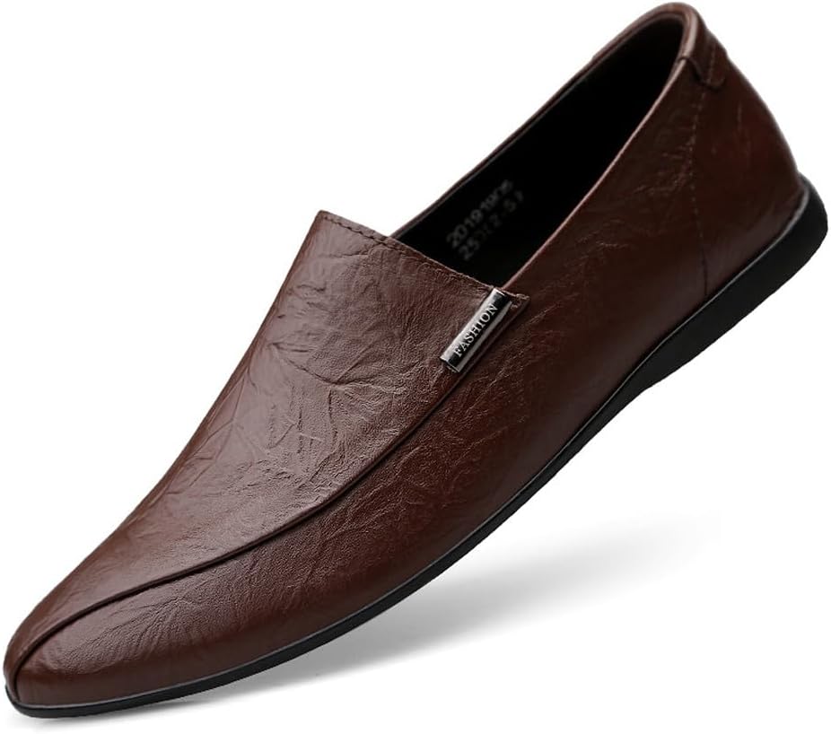 Мужские повседневные туфли-слипоны из натуральной кожи, мягкие и прогулок, лоферы Penny Welrung, темно-коричневый
Мужские повседневные туфли-слипоны из натуральной кожи, мягкие и прогулок, лоферы Penny Welrung, темно-коричневый