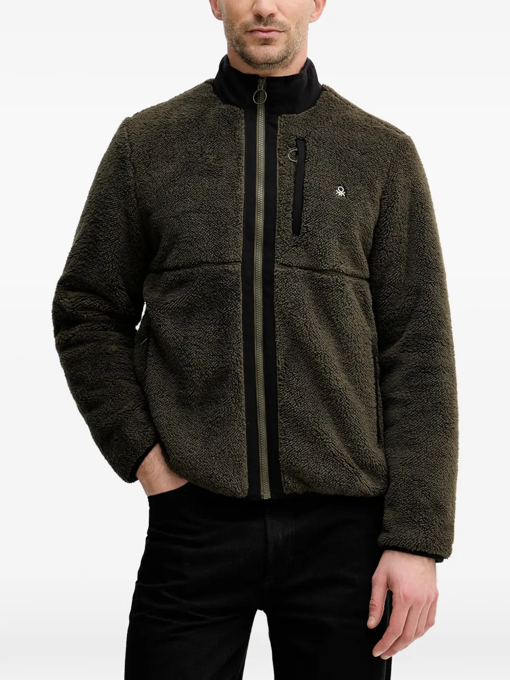 Куртка на молнии Benetton, зеленый
Куртка на молнии Benetton, зеленый