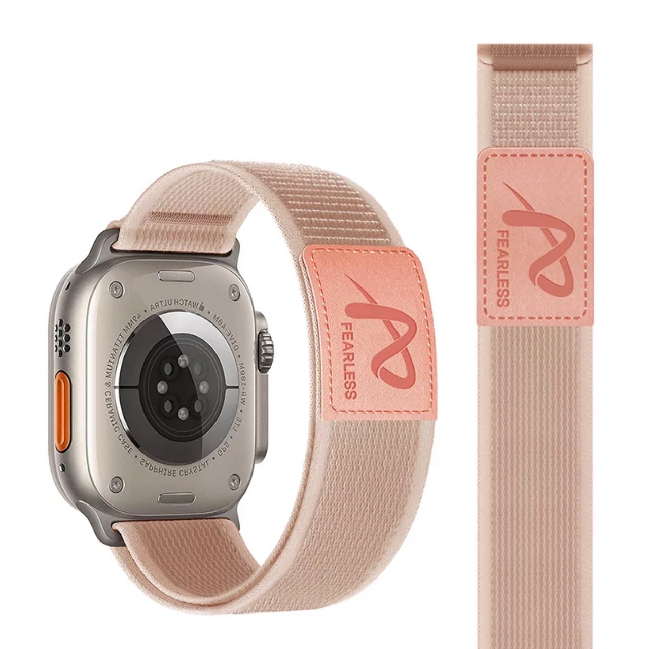 Ремешок Apple совместимый нейлоновый материал CHENSONG, оранжевый тропа
Ремешок Apple совместимый нейлоновый материал CHENSONG, оранжевый тропа