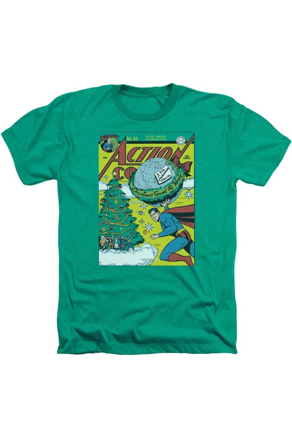 DC Comics Cover No. 93 Футболка для взрослых Heather Gildan, цвет kelly green
DC Comics Cover No. 93 Футболка для взрослых Heather Gildan, цвет kelly green
