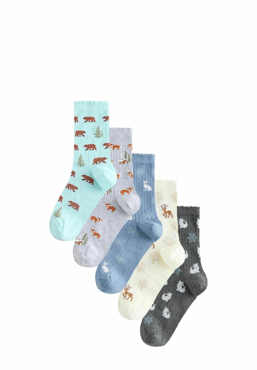 Носки Next ANKLE 5 PACK, Blue Winter Animals/Blue
Носки Next ANKLE 5 PACK, Blue Winter Animals/Blue