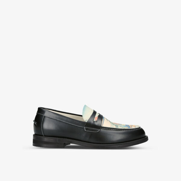 Кожаные пенни-лоферы WILDE с графичным принтом Duke & Dexter, черный
Кожаные пенни-лоферы WILDE с графичным принтом Duke & Dexter, черный