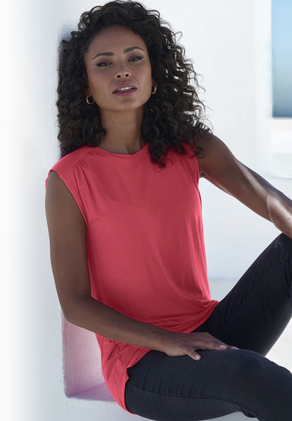 Топ LASCANA, коралловый
Топ LASCANA, коралловый