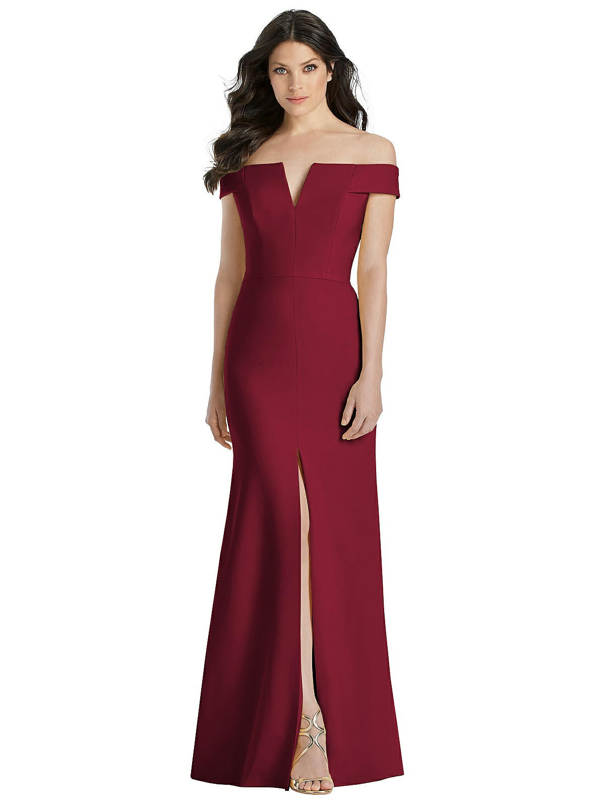 Платье-труба с открытыми плечами и разрезом спереди Dessy Collection, цвет burgundy
Платье-труба с открытыми плечами и разрезом спереди Dessy Collection, цвет burgundy