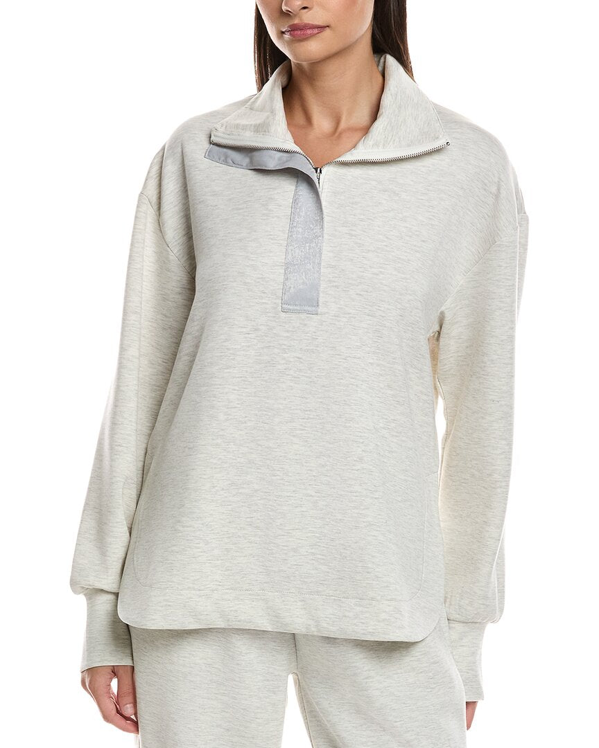 Пуловер с воротником-воронкой и молнией 1/2 ARIELLA Scuba Ariella, серый
Пуловер с воротником-воронкой и молнией 1/2 ARIELLA Scuba Ariella, серый