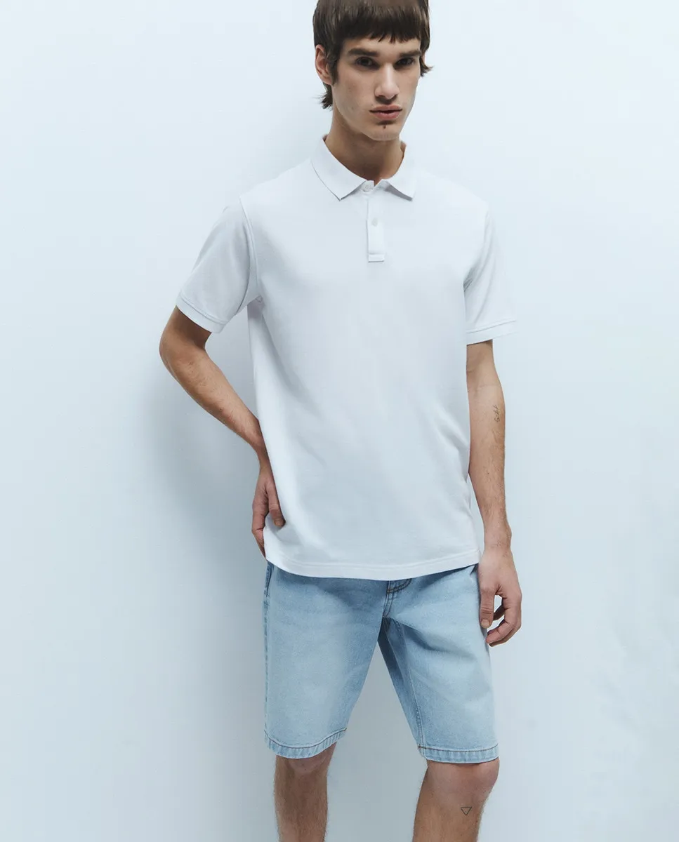 Поло из пике Sfera, белый
Поло из пике Sfera, белый