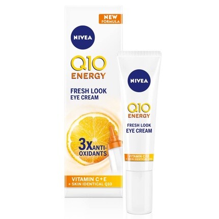 Q10 Energy Крем для глаз Fresh Look с витаминами 15 мл, Nivea
Q10 Energy Крем для глаз Fresh Look с витаминами 15 мл, Nivea