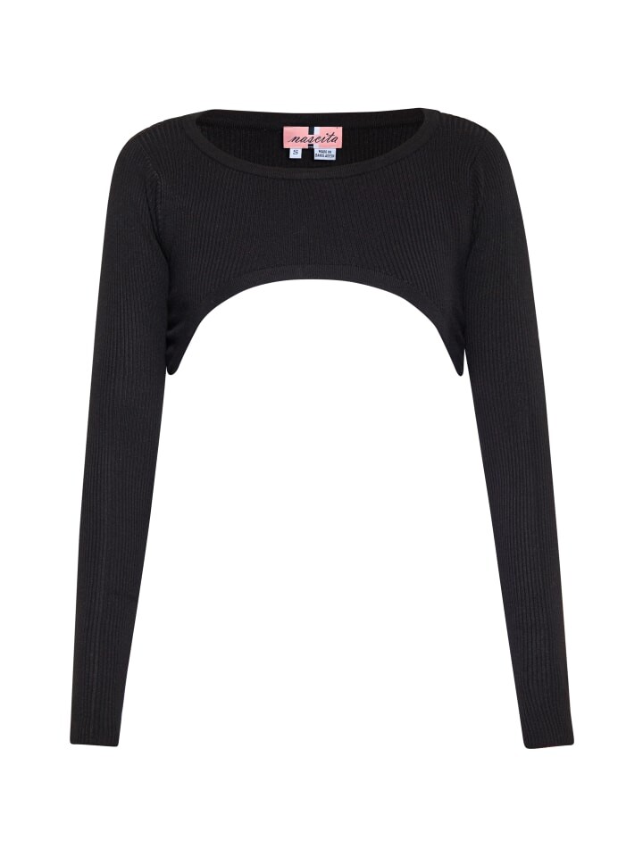 Топ nascita Crop, черный 
Топ nascita Crop, черный