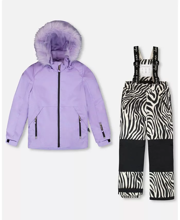 Детский двухкомплектный комбинезон для игр в снегу с принтоваными брюками лавандовый Deux Par Deux, фиолетовый
Детский двухкомплектный комбинезон для игр в снегу с принтоваными брюками лавандовый Deux Par Deux, фиолетовый