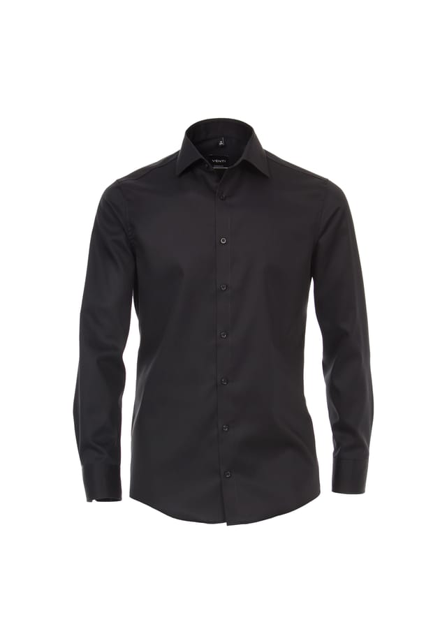 Деловая рубашка простого современного покроя Venti, черный
Деловая рубашка простого современного покроя Venti, черный