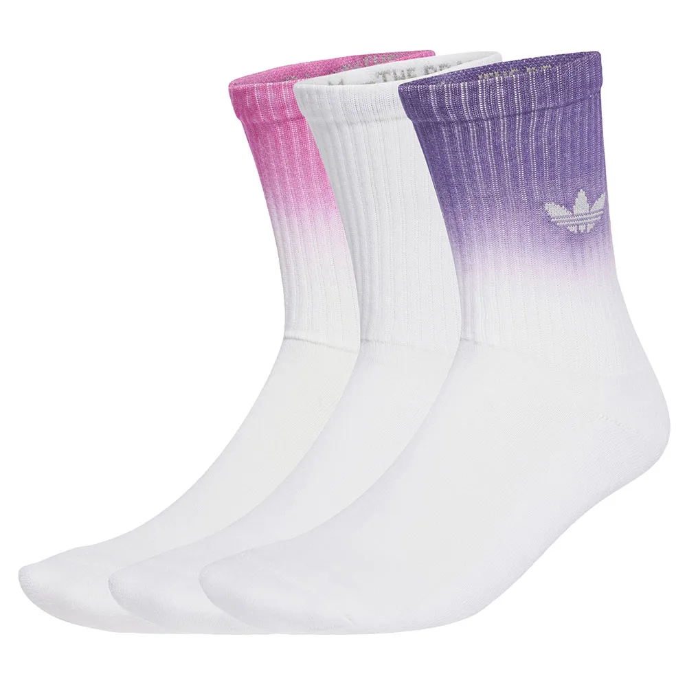 Носки 3 шт adidas Originals Ombre crew, белый 
Носки 3 шт adidas Originals Ombre crew, белый