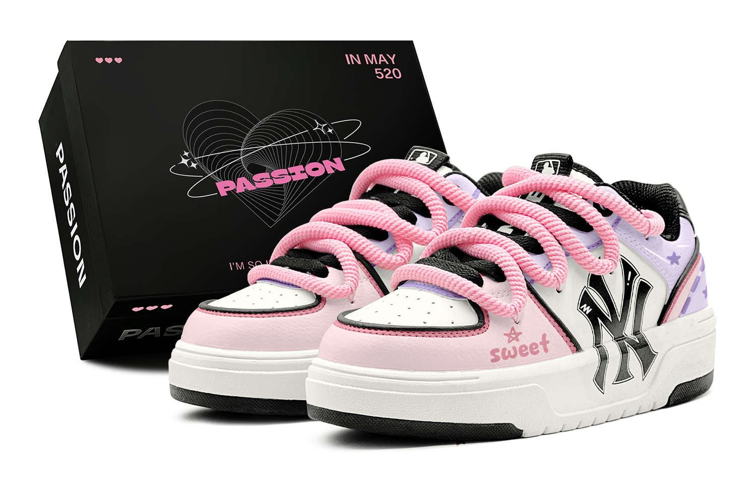 MLB Чанки лайнер антискользящие износостойкие лоу-топ скейтбордские кроссовки унисекс розовые - розовый, цвет Pink
MLB Чанки лайнер антискользящие износостойкие лоу-топ скейтбордские кроссовки унисекс розовые - розовый, цвет Pink