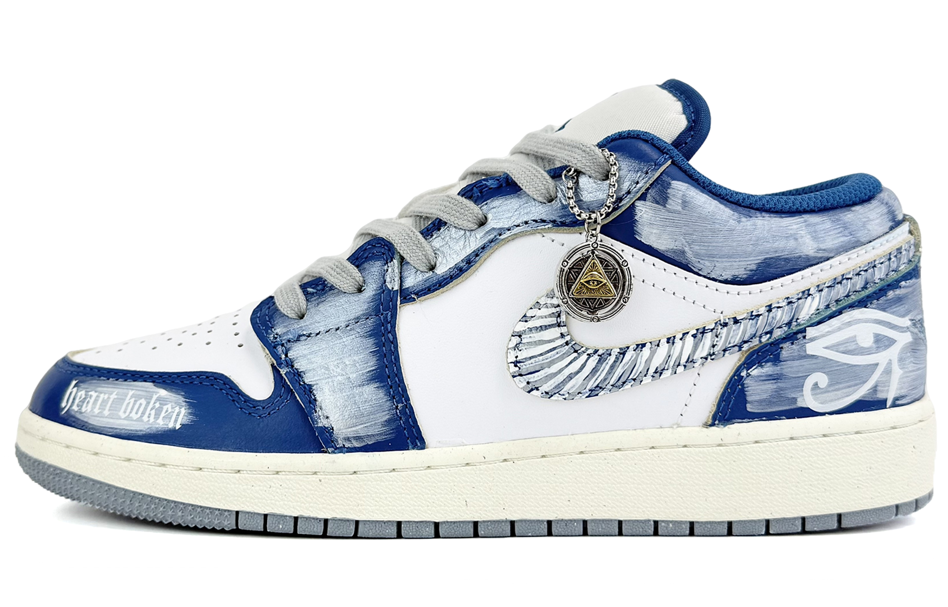 Баскетбольные кроссовки Air 1 для детей начальной школы Jordan, синий
Баскетбольные кроссовки Air 1 для детей начальной школы Jordan, синий