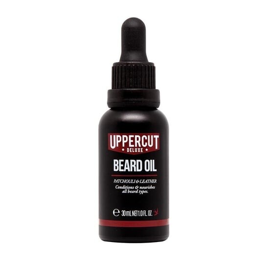 Масло для бороды с ароматом пачули и дубленой кожи 30мл Uppercut Deluxe Beard Oil 
Масло для бороды с ароматом пачули и дубленой кожи 30мл Uppercut Deluxe Beard Oil