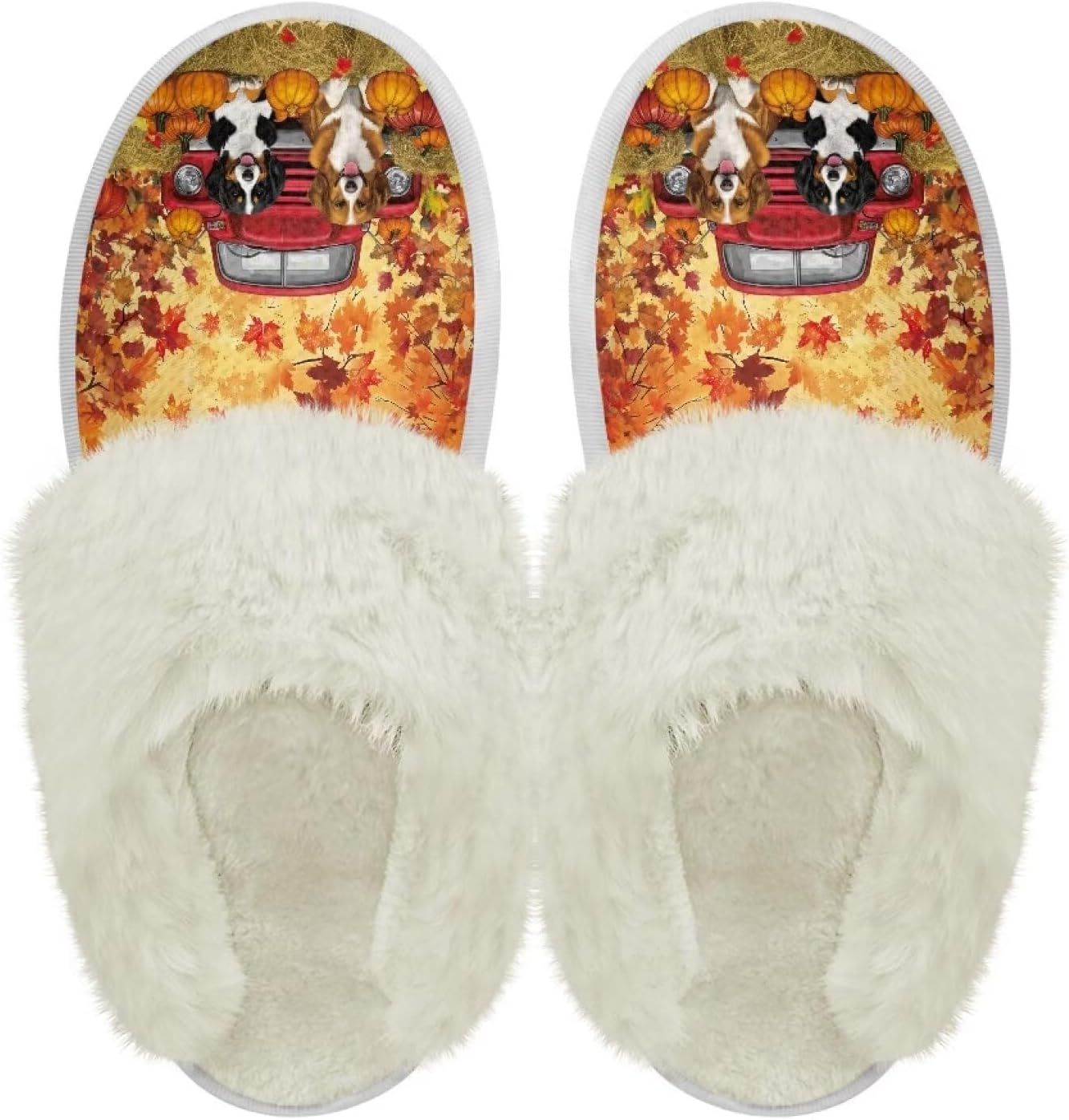 Хлопковые тапочки PJHEQOXE с пушистыми краями, домашние тапочки для дома и улицы, хлопковые тапочки унисекс, Dog Car
Хлопковые тапочки PJHEQOXE с пушистыми краями, домашние тапочки для дома и улицы, хлопковые тапочки унисекс, Dog Car