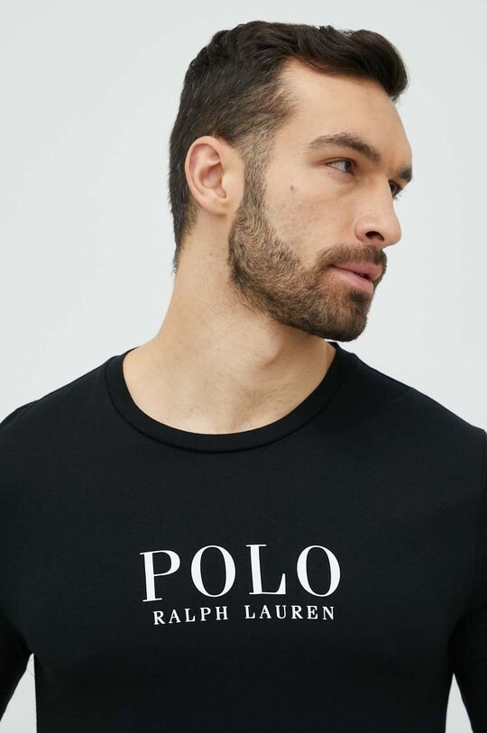 Хлопковая пижама с длинными рукавами Polo Ralph Lauren, черный
Хлопковая пижама с длинными рукавами Polo Ralph Lauren, черный