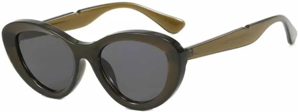 Солнцезащитные очки с защитой UV400 | Линзы цвета «кошачий глаз» | Для женщин и мужчин, для занятий спортом на открытом воздухе и вождения DSVIGF, Green Gray
Солнцезащитные очки с защитой UV400 | Линзы цвета «кошачий глаз» | Для женщин и мужчин, для занятий спортом на открытом воздухе и вождения DSVIGF, Green Gray