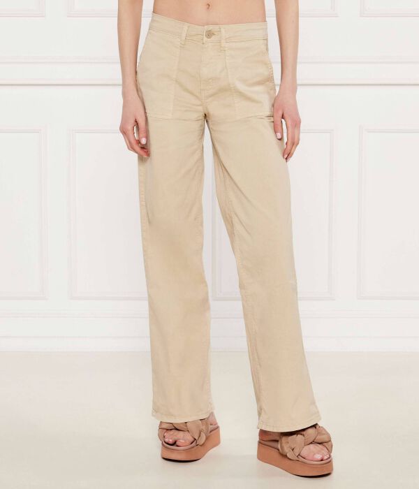 Брюки универсальные Loose fit Guess Jeans, желтый 
Брюки универсальные Loose fit Guess Jeans, желтый