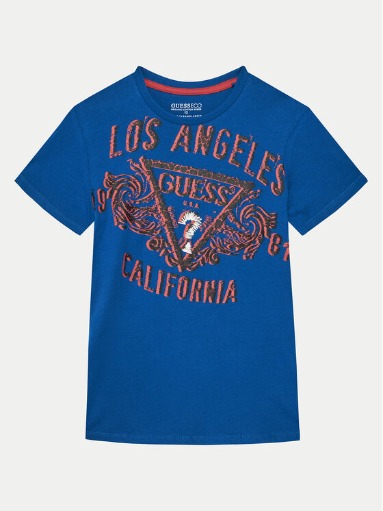 Футболка стандартного кроя Guess, синий
Футболка стандартного кроя Guess, синий