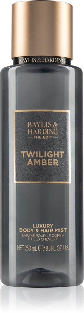 Спрей для тела с ароматом янтаря «The Edit Twilight» Baylis & Harding, amber, vertiver & vanilla 250 мл
Спрей для тела с ароматом янтаря «The Edit Twilight» Baylis & Harding, amber, vertiver & vanilla 250 мл