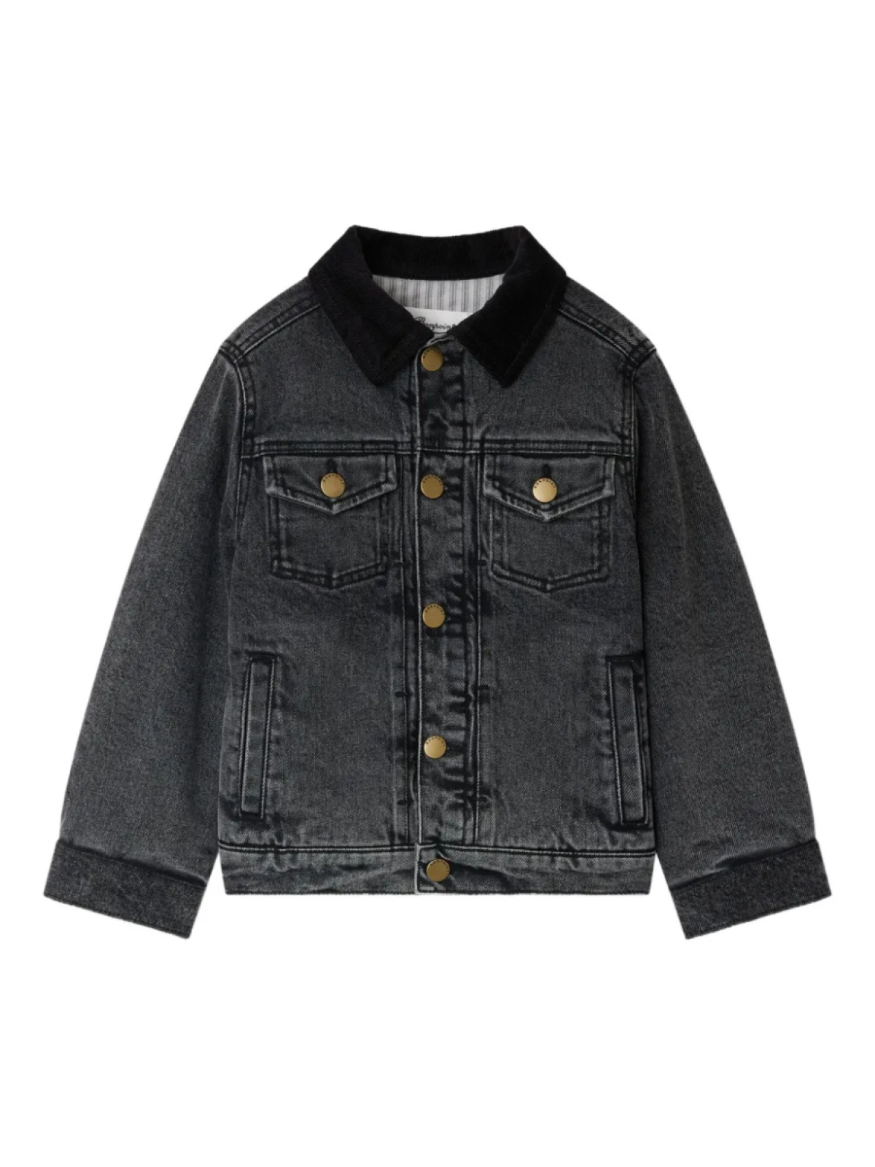 Bonpoint джинсовая куртка, черный
Bonpoint джинсовая куртка, черный