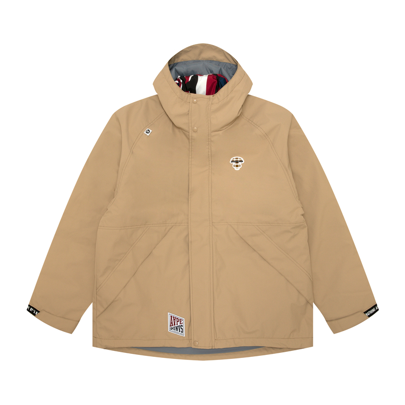 Aape Куртка с капюшоном с нашивкой логотипа, Brown BGL
Aape Куртка с капюшоном с нашивкой логотипа, Brown BGL