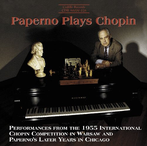 CD диск Chopin / Paperno: Paperno Plays Chopin (1955 Int'l Chopin Compet)
CD диск Chopin / Paperno: Paperno Plays Chopin (1955 Int'l Chopin Compet)