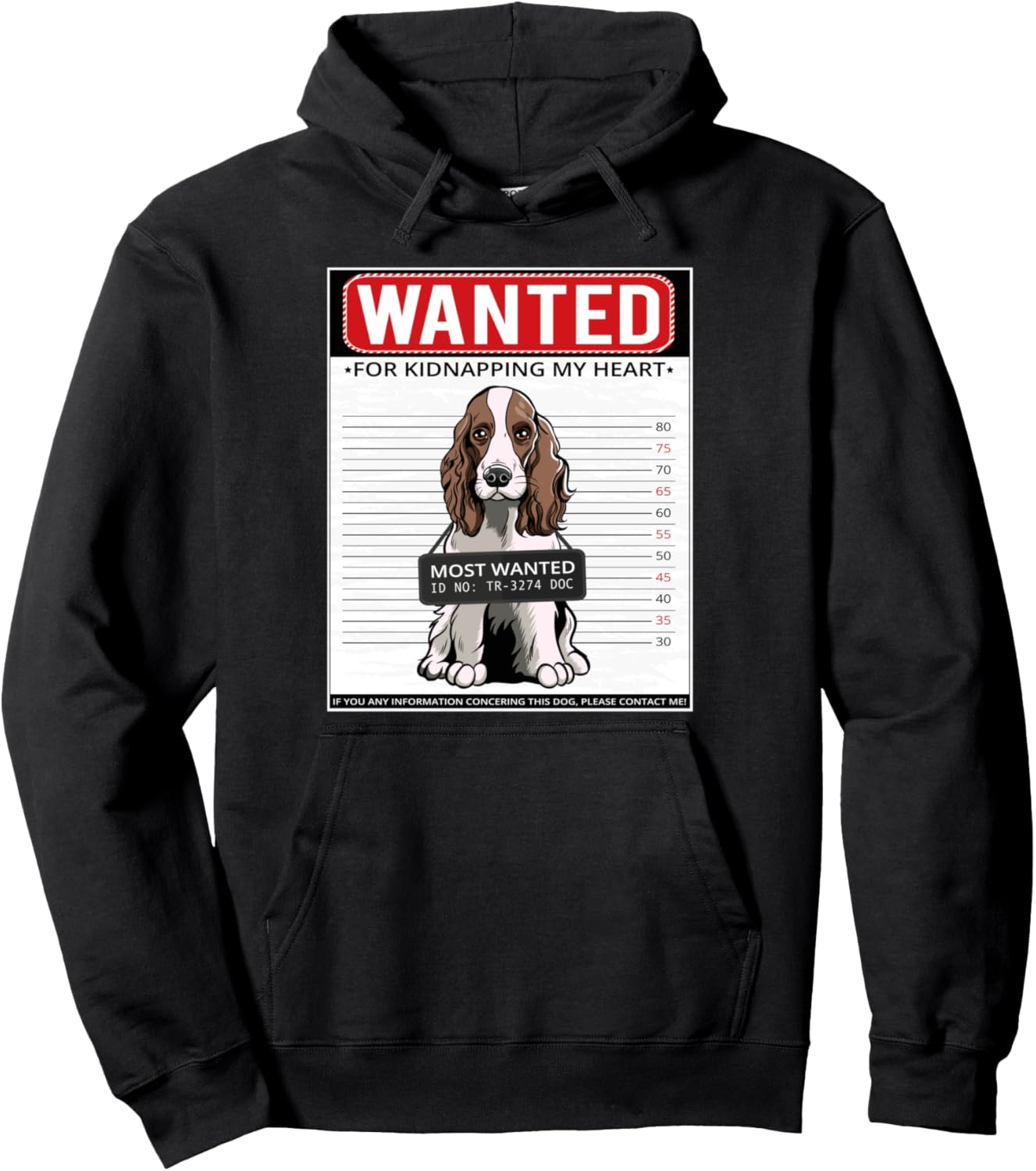 Толстовка с изображением английского спрингер-спаниеля T-Shirt For Men Women And Kids, черный
Толстовка с изображением английского спрингер-спаниеля T-Shirt For Men Women And Kids, черный