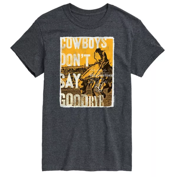 Футболка с принтом "Ковбои Йеллоустона не прощаются" мужская Licensed Character, серый
Футболка с принтом "Ковбои Йеллоустона не прощаются" мужская Licensed Character, серый