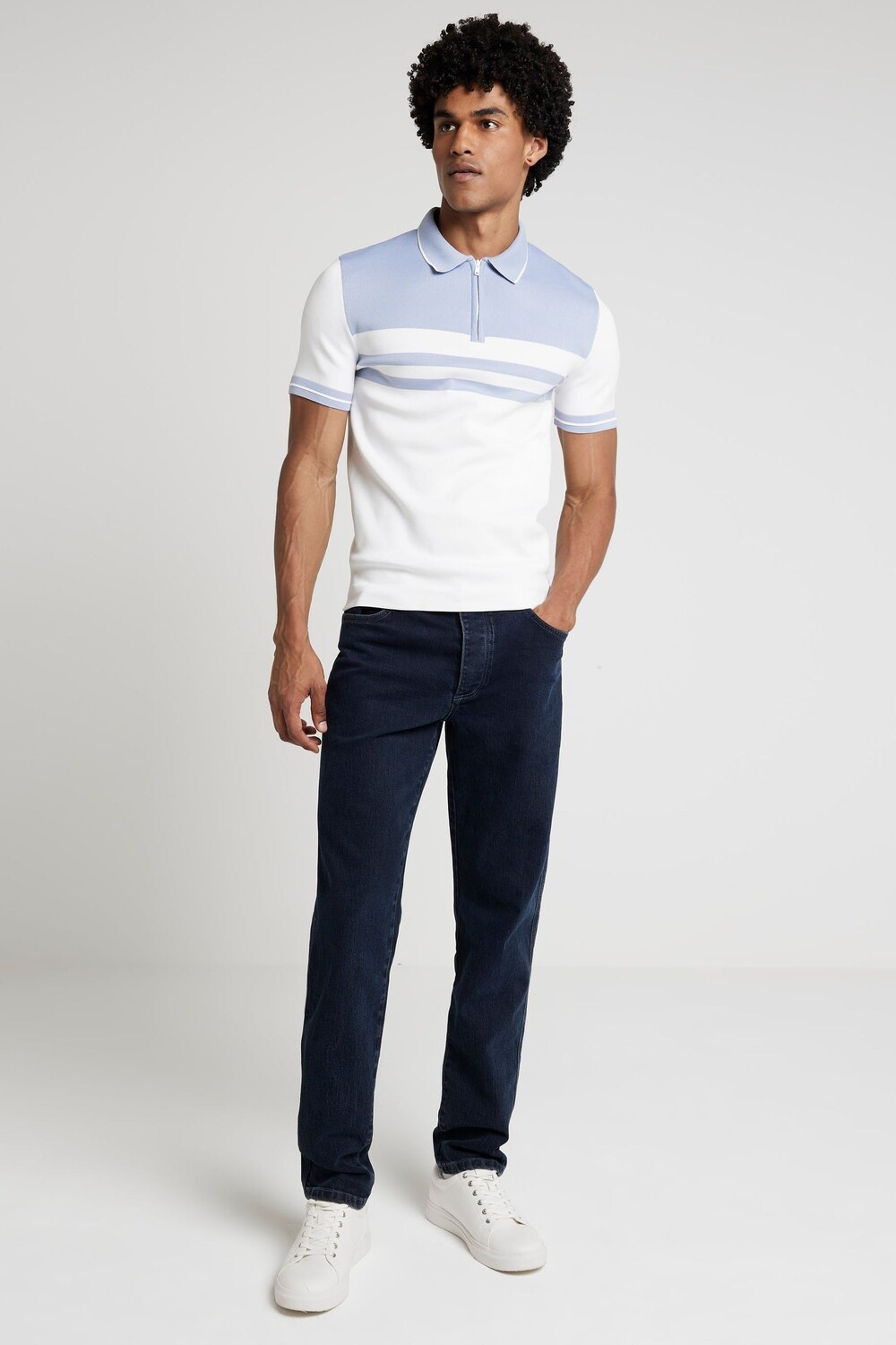 Рубашка поло Muscle fit с блокировкой груди из 100% хлопка River Island, белый
Рубашка поло Muscle fit с блокировкой груди из 100% хлопка River Island, белый