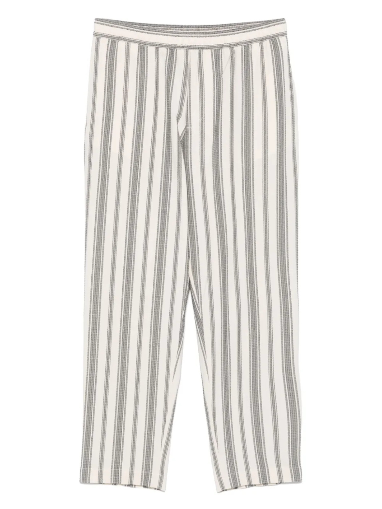 Полосатые хлопковые брюки Officine Generale, нейтральный
Полосатые хлопковые брюки Officine Generale, нейтральный