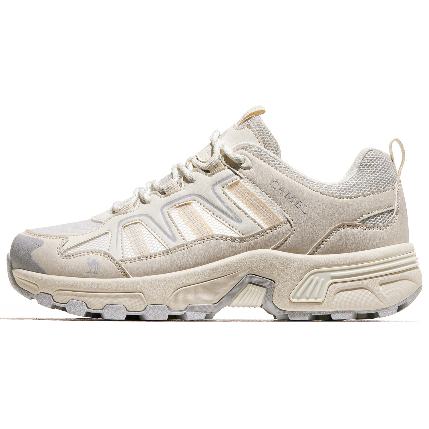 CAMEL Женские противоскользящие дышащие износостойкие облегченные трекинговые кроссовки с амортизацией низкие - экрю/лунно-серый, цвет Ecru/Moonlight Gray
CAMEL Женские противоскользящие дышащие износостойкие облегченные трекинговые кроссовки с амортизацией низкие - экрю/лунно-серый, цвет Ecru/Moonlight Gray