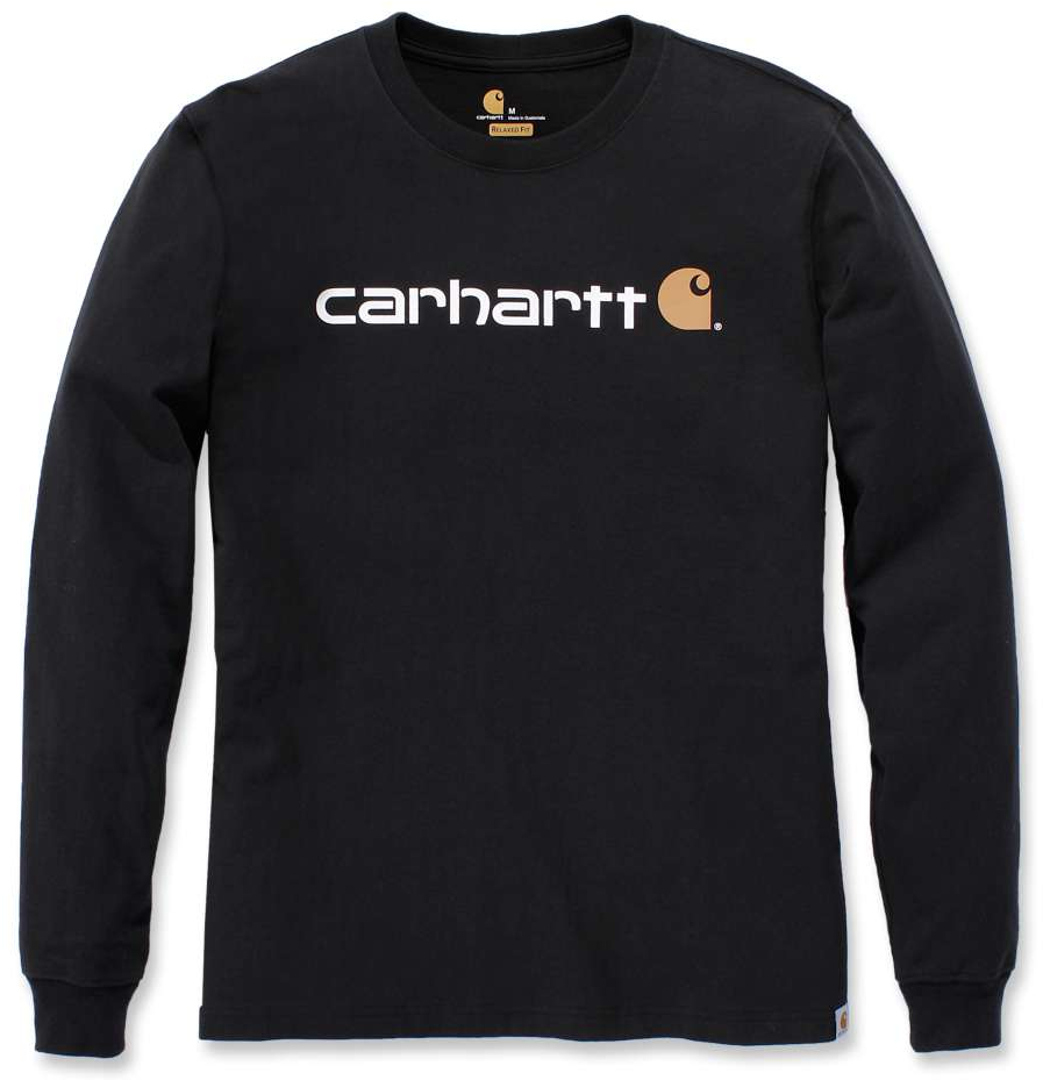 Лонгслив Carhartt EMEA Workwear Signature Graphic Core Logo Longsleeve, черный
Лонгслив Carhartt EMEA Workwear Signature Graphic Core Logo Longsleeve, черный