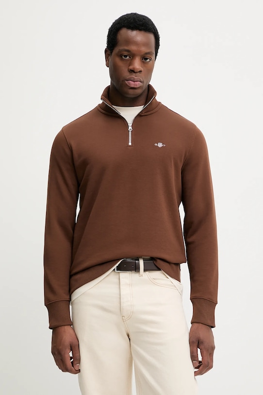 Толстовка Gant, коричневый
Толстовка Gant, коричневый