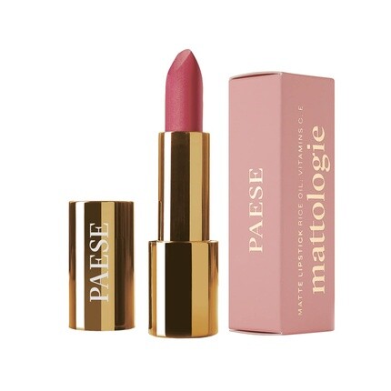 Матовая помада Mattologie 105 Peachy Nude с витаминами AC и E, Paese Cosmetics 
Матовая помада Mattologie 105 Peachy Nude с витаминами AC и E, Paese Cosmetics