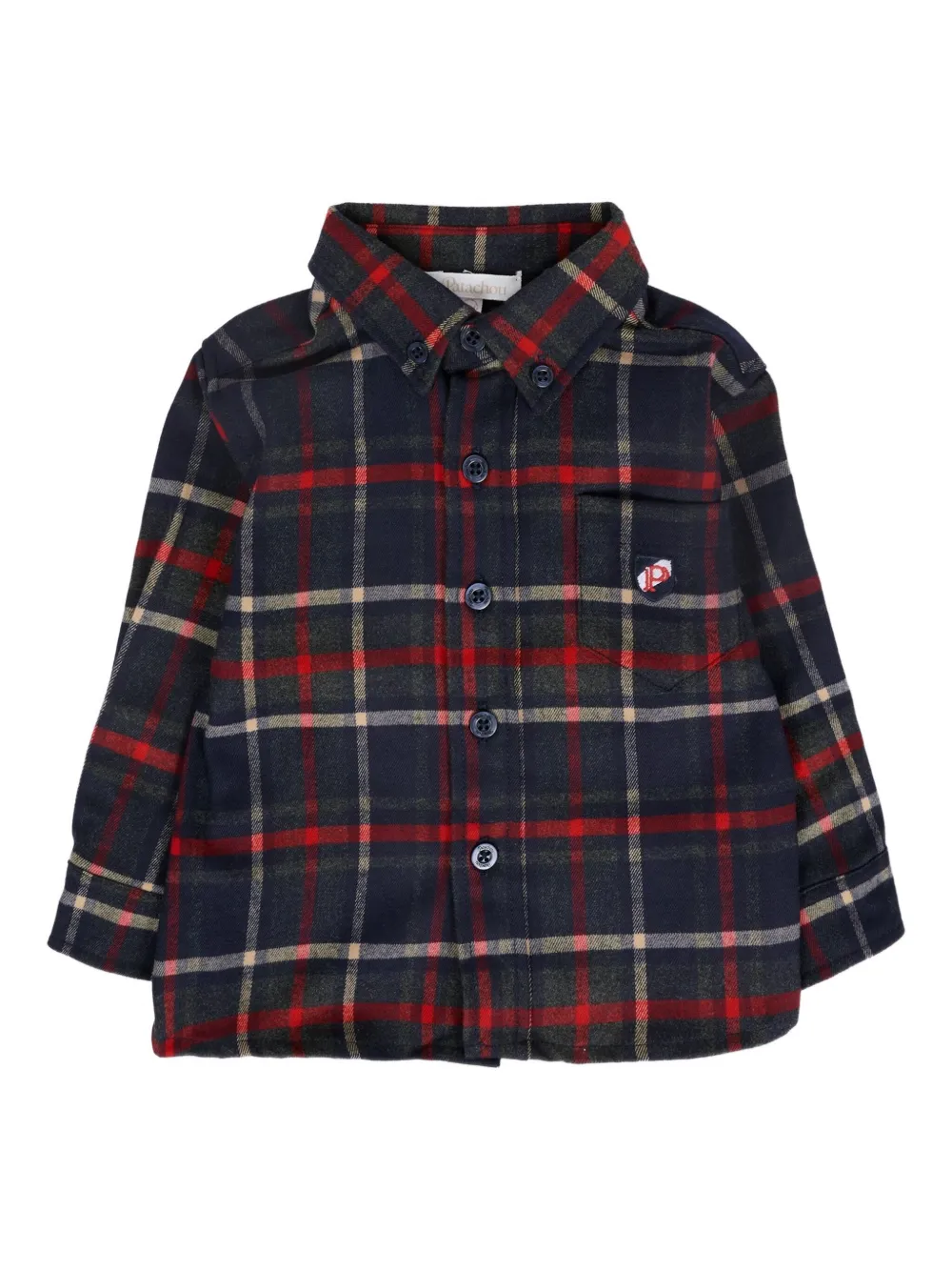 Клетчатая рубашка с длинными рукавами Patachou, синий
Клетчатая рубашка с длинными рукавами Patachou, синий