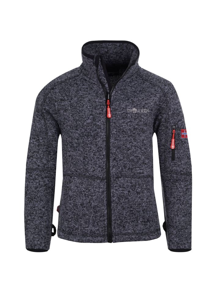 Флисовая куртка Trollkids Jondalen, цвет anthracite 
Флисовая куртка Trollkids Jondalen, цвет anthracite