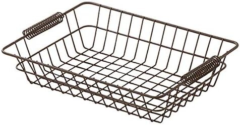 Корзина Chidorisangyou 54-71DBR, коричневая, 15,7 x 11,0 x 3,3 дюйма (40 x 28 x 8,5 см), проволочная корзина Tidorisangyou, Braun
Корзина Chidorisangyou 54-71DBR, коричневая, 15,7 x 11,0 x 3,3 дюйма (40 x 28 x 8,5 см), проволочная корзина Tidorisangyou, Braun