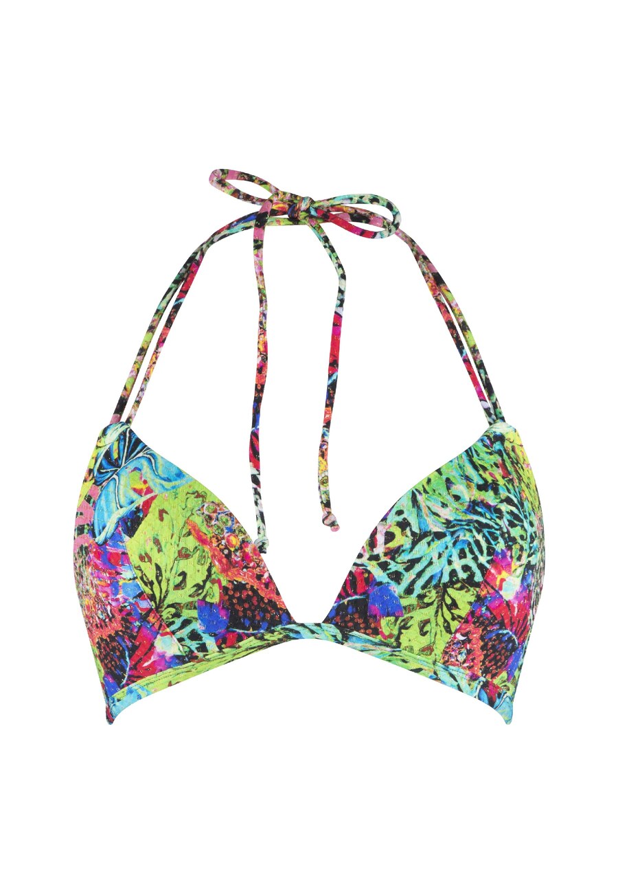 Треугольный бикини-топ LingaDore, разноцветный 
Треугольный бикини-топ LingaDore, разноцветный
