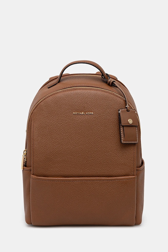 Кожаный рюкзак SABLE Michael Michael Kors, коричневый
Кожаный рюкзак SABLE Michael Michael Kors, коричневый
