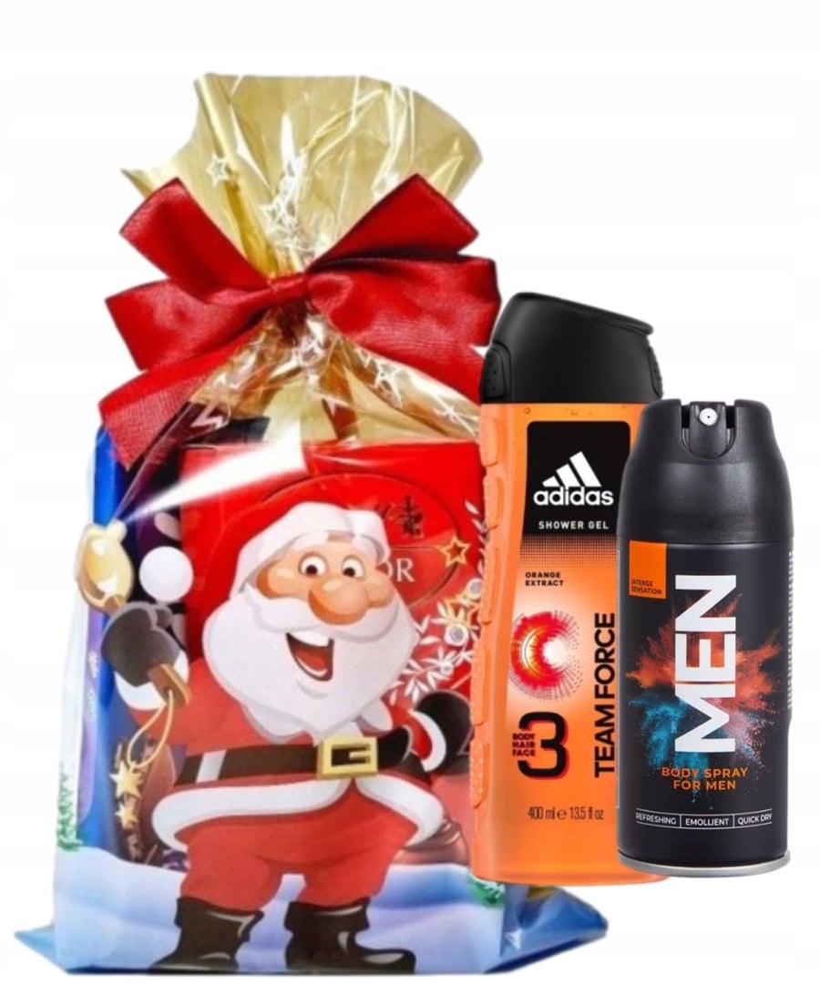 Подарочный набор Adidas TEAM FORCE для мужчин 3 в 1 гель + дезодорант
Подарочный набор Adidas TEAM FORCE для мужчин 3 в 1 гель + дезодорант