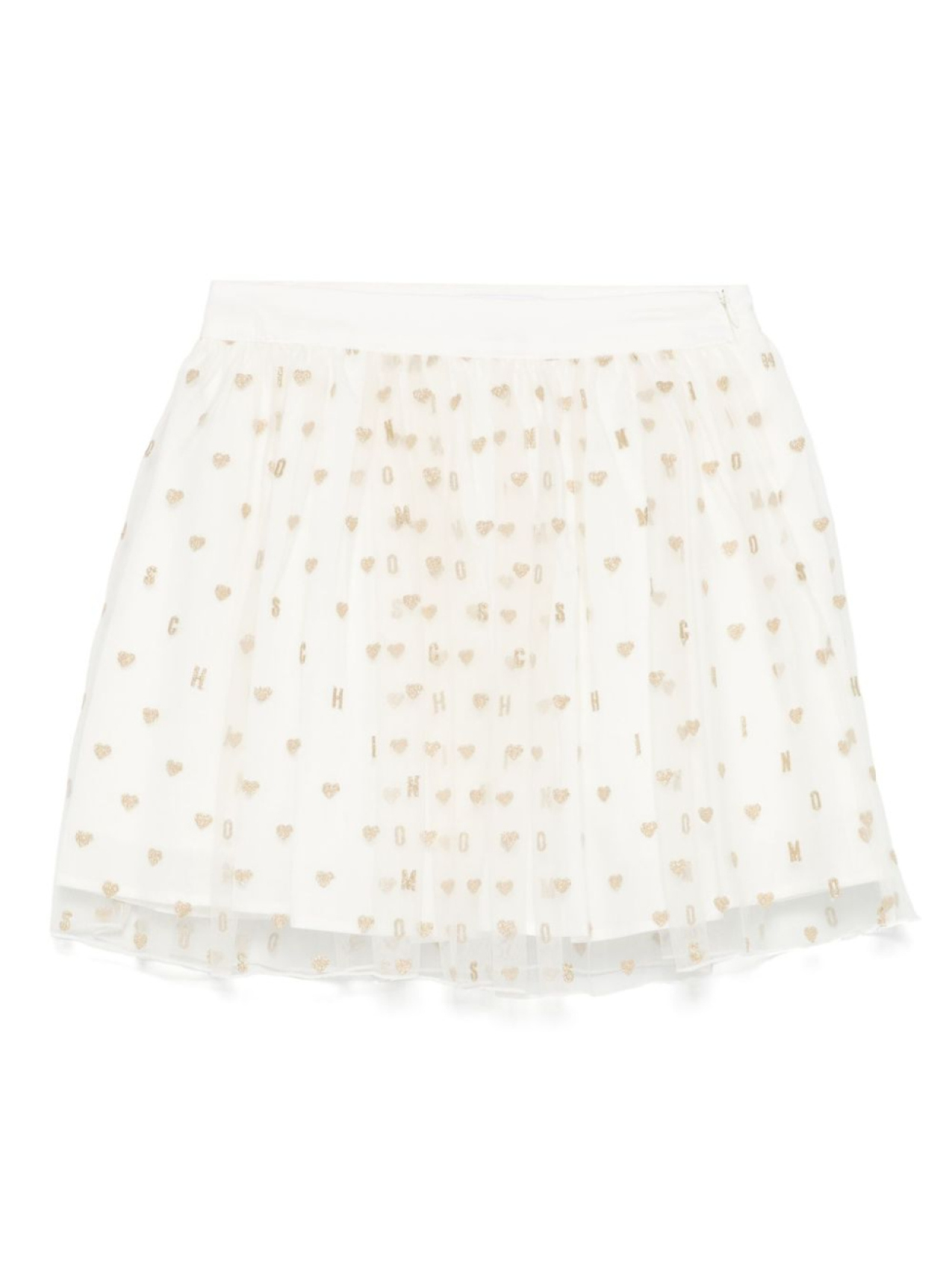 Юбка Moschino Kids с сердечками и жаккардом, белый
Юбка Moschino Kids с сердечками и жаккардом, белый