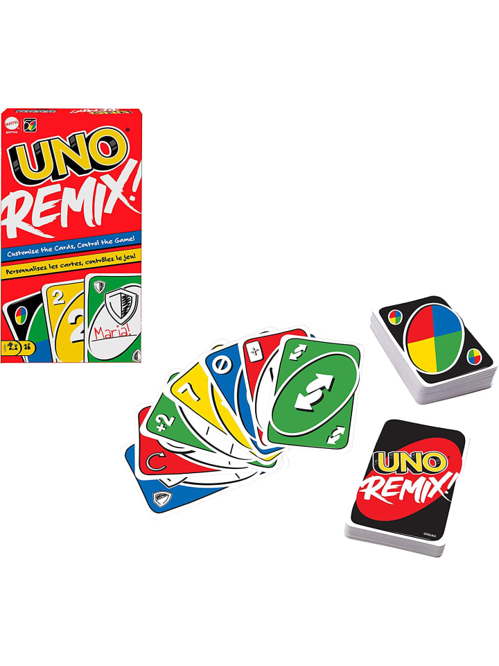 Mattel Карточная игра UNO Remix в разноцветном исполнении
Mattel Карточная игра UNO Remix в разноцветном исполнении