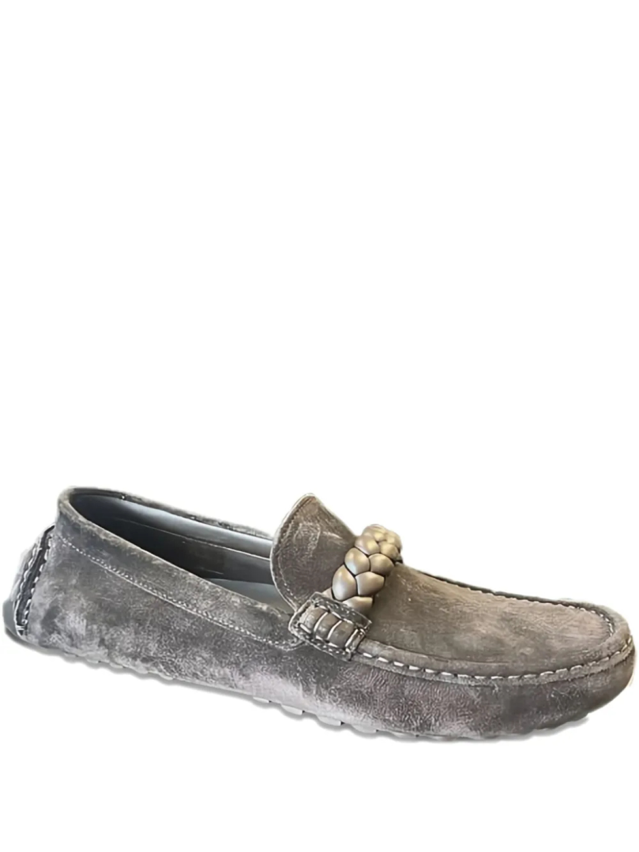 Gianvito Rossi плетеные замшевые лоферы, коричневый
Gianvito Rossi плетеные замшевые лоферы, коричневый