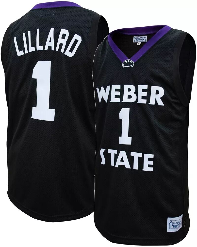 Оригинальный Retro Brand для мужчин Weber State Wildcats Damien Lillard # 1, черная копия баскетбольной майки
Оригинальный Retro Brand для мужчин Weber State Wildcats Damien Lillard # 1, черная копия баскетбольной майки