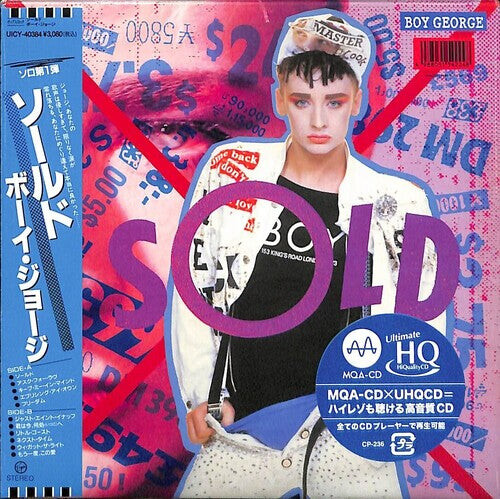CD диск Boy George: Sold - UHQCD-MQA-CD / Paper Sleeve
CD диск Boy George: Sold - UHQCD-MQA-CD / Paper Sleeve